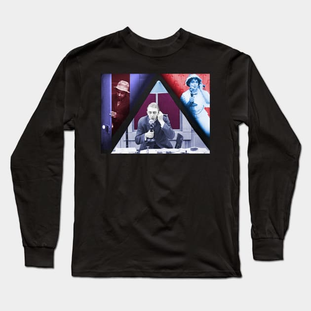 Pop Suspense (1913) Long Sleeve T-Shirt by MrZai